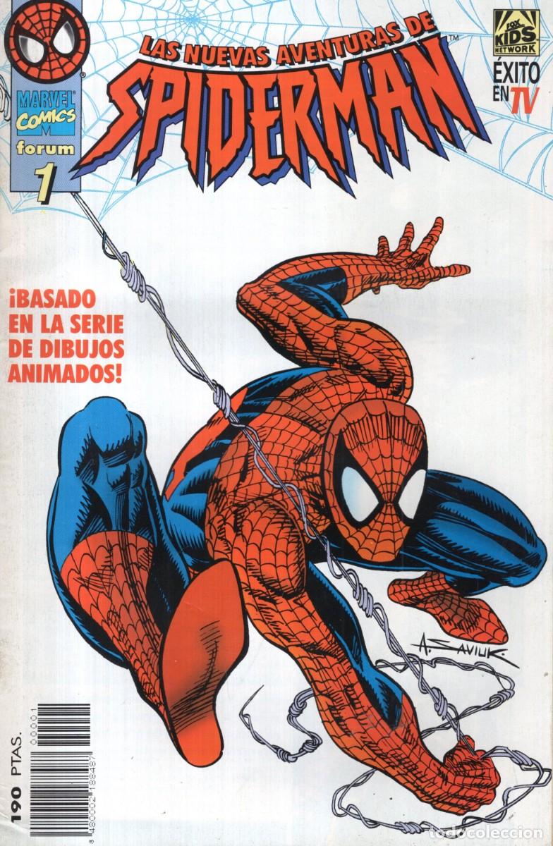 C&oacute;mics: LAS NUEVAS AVENTURAS DE SPIDERMAN VOL. 1 N&ordm; 1 - FORUM - BUEN ESTADO