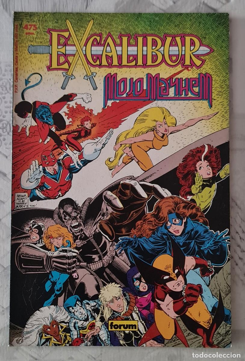 C&oacute;mics: Colecci&oacute;n PRESTIGIO V1 8 de 75 EXCALIBUR. MOJO MAYHEM. Chris Claremont y Arthur Adams. Forum 1990