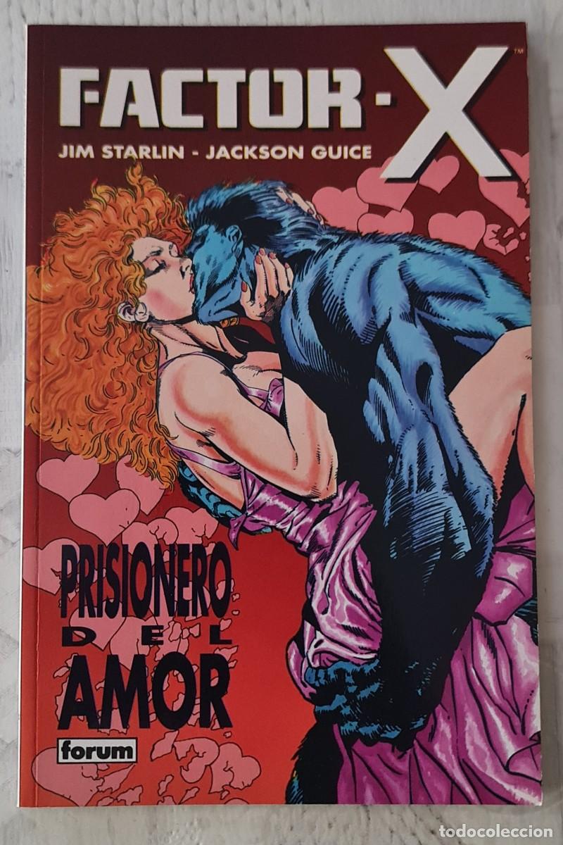 C&oacute;mics: Colecci&oacute;n PRESTIGIO V1 22 de 75 FACTOR-X. PRISIONERO DEL AMOR Jim Starlin y Jackson Guice Forum 1991