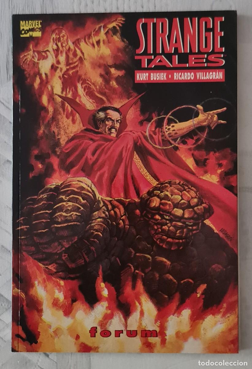 C&oacute;mics: Colecci&oacute;n PRESTIGIO V2 6 de 13. STRANGE TALES: LA COSA / ANTORCHA / DR. EXTRA&Ntilde;O. Kurt Busiek. Forum