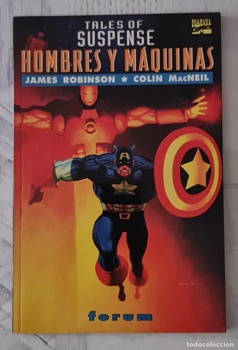 C&oacute;mics: Colecci&oacute;n PRESTIGIO V2 7 de 13. TALES OF SUSPENSE. HOMBRES Y MAQUINAS. Comics Forum 1995