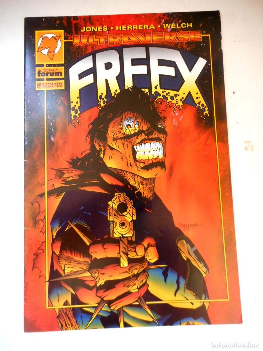 C&oacute;mics: FREEX N&ordm;5 (FORUM-SEPTIEMBRE 1995) GERARD JONES -BEN HERRERA