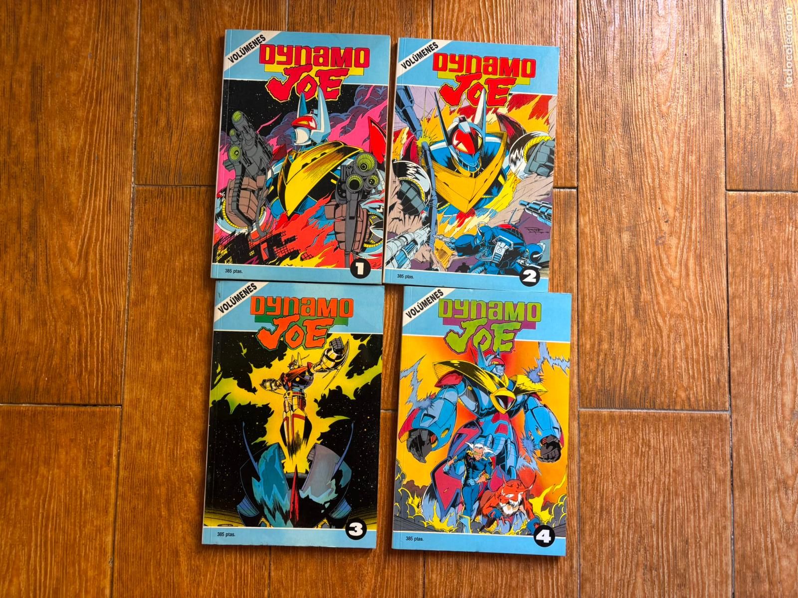 C&oacute;mics: DYNAMO JOE .COLECCI&Oacute;N COMPLETA EN 4 VOLUMENES FIRST COMICS.