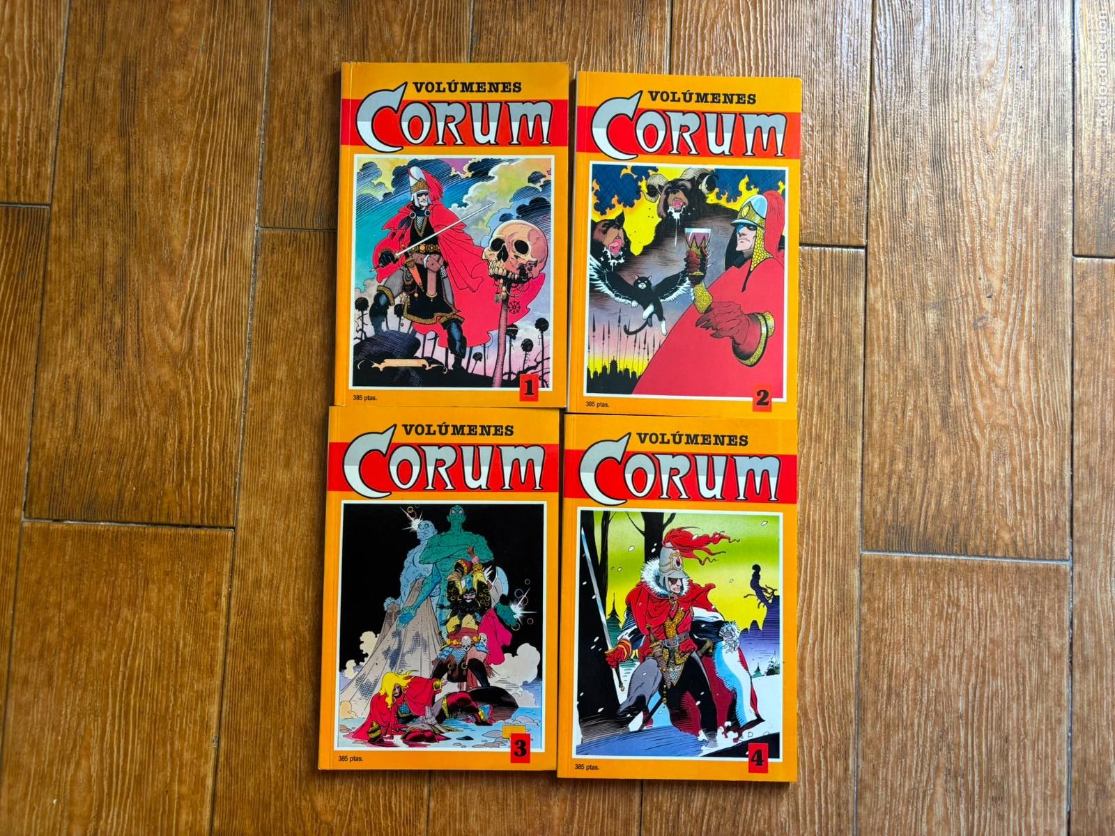C&oacute;mics: LAS CRONICAS DE CORUM COLECCI&Oacute;N COMPLETA EN 4 VOLUMENES FIRST COMICS.
