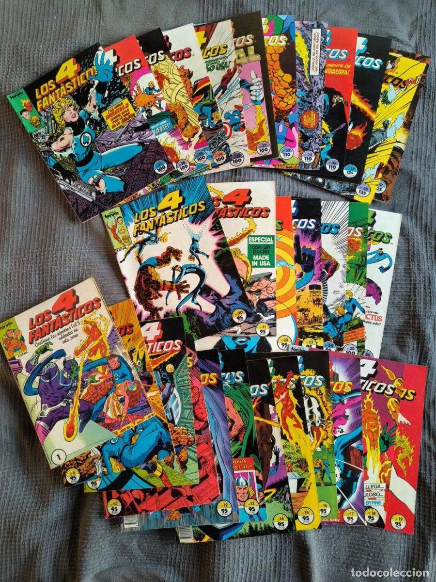 C&oacute;mics: LOS 4 FANT&Aacute;STICOS FORUM 1983 &ndash; 36 N&Uacute;MEROS &ndash; RETAPADO 1-5 + 31 SUELTOS &ndash; MARVEL