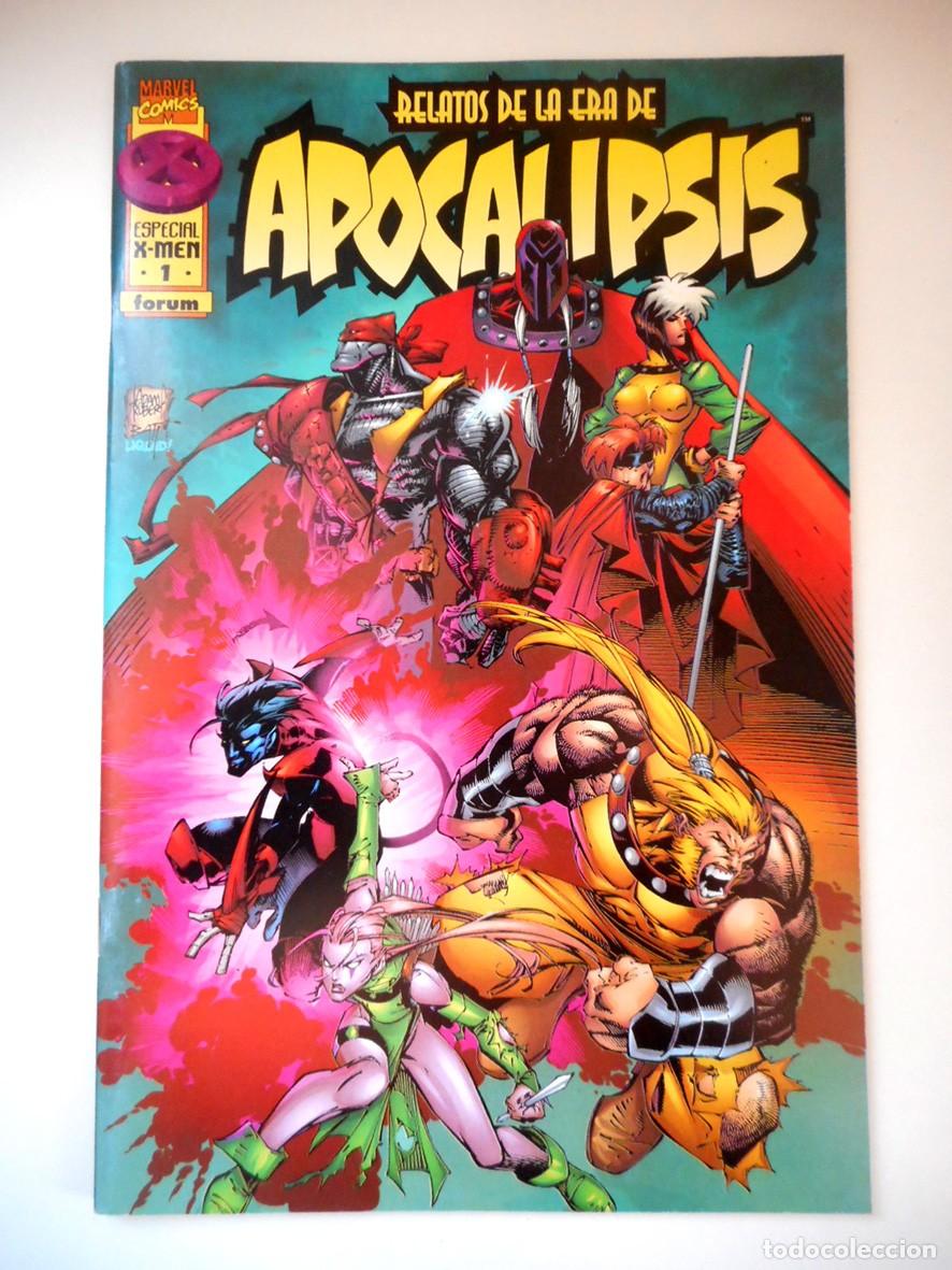 C&oacute;mics: ESPECIAL X-MEN : RELATOS DE LA ERA DE APOCALIPSIS (FORUM-NOVIEMBRE 1997) RALPH MACCHIO - JOE BENNETT