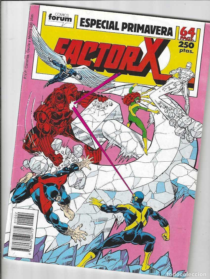 C&oacute;mics: FACTOR X - ESPECIAL PRIMAVERA 1989 - GRAPA FORUM