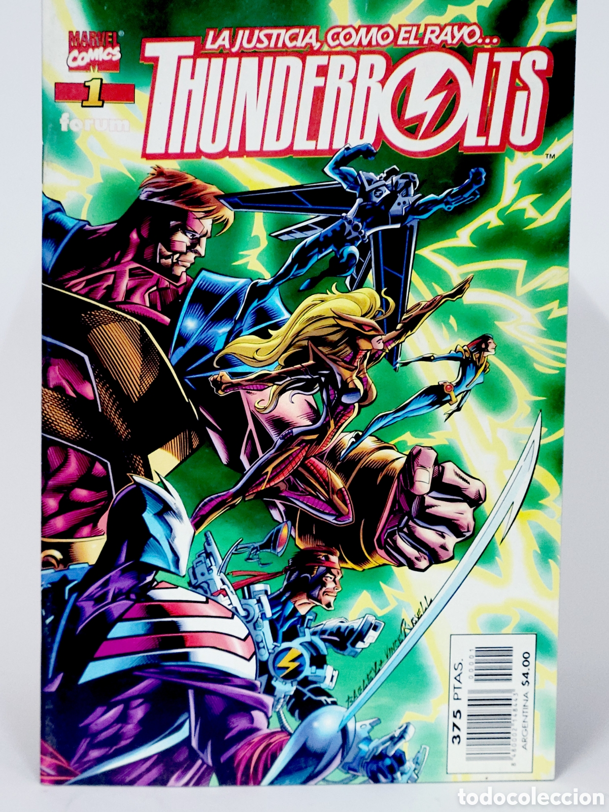 C&oacute;mics: C&Oacute;MIC THUNDERBOLTS 1 VOL.1 FORUM MARVEL VOLUMEN GRAPA DE KIOSCO