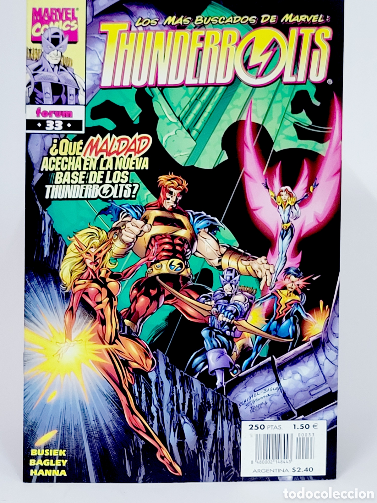 C&oacute;mics: C&Oacute;MIC THUNDERBOLTS 33 VOL.1 FORUM MARVEL VOLUMEN GRAPA DE KIOSCO