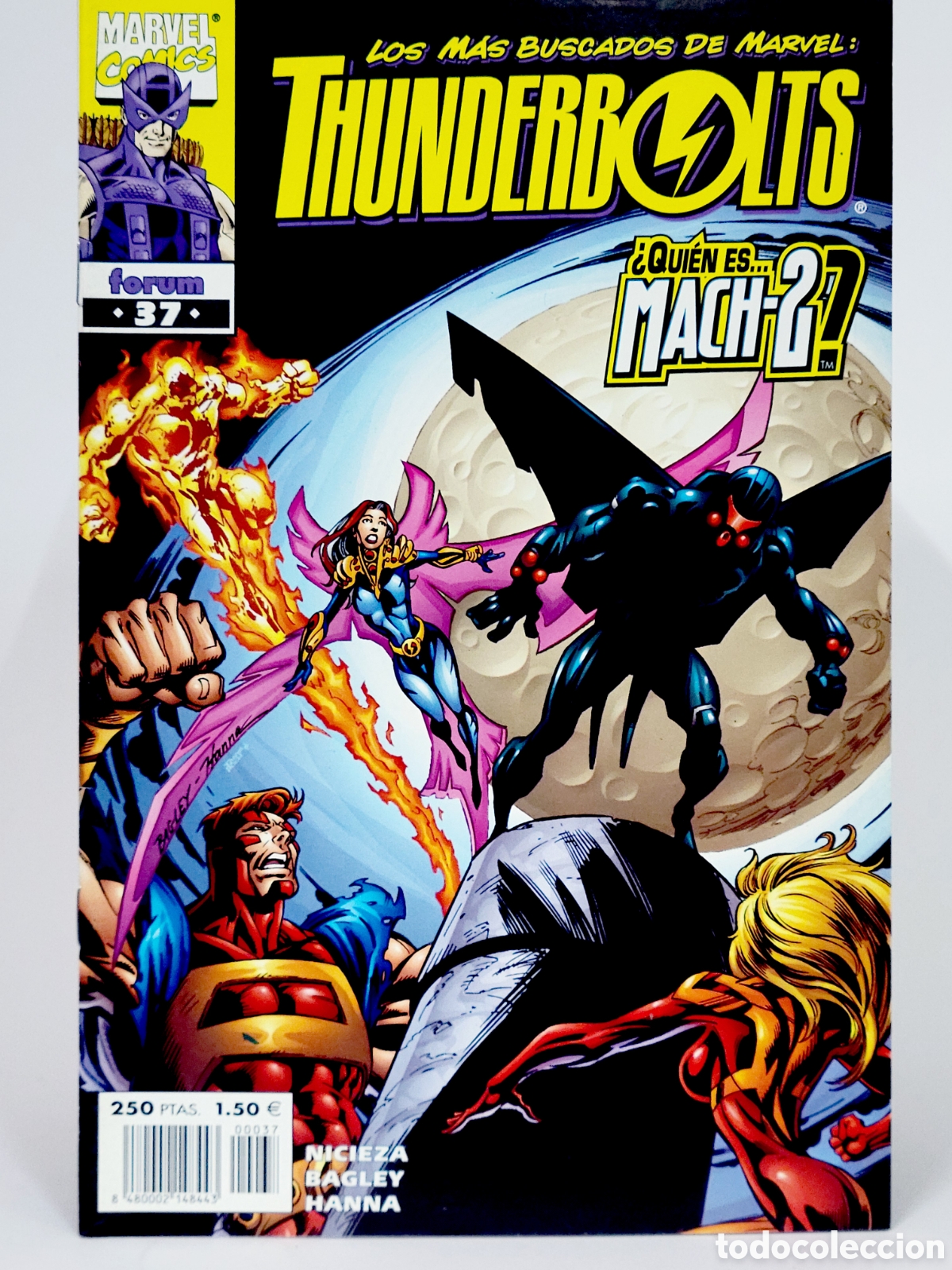 C&oacute;mics: C&Oacute;MIC THUNDERBOLTS 37 VOL.1 FORUM MARVEL VOLUMEN GRAPA DE KIOSCO