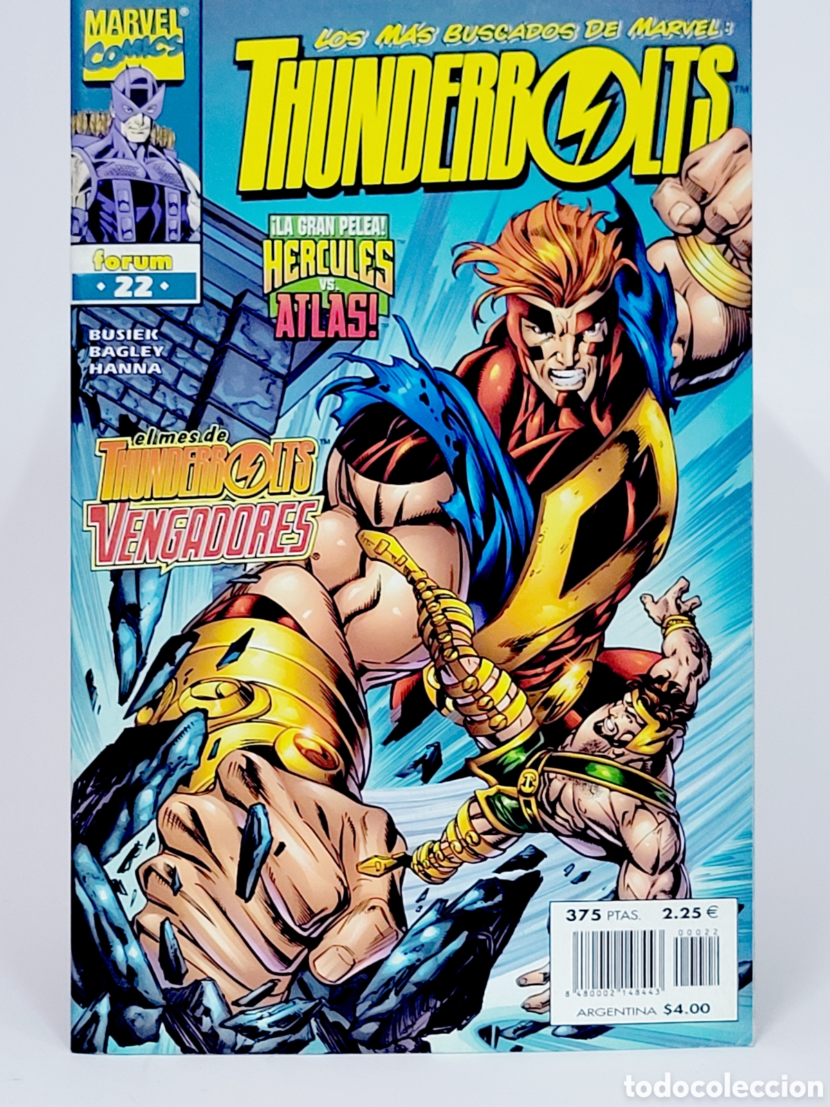 C&oacute;mics: C&Oacute;MIC THUNDERBOLTS 22 VOL.1 FORUM MARVEL VOLUMEN GRAPA DE KIOSCO
