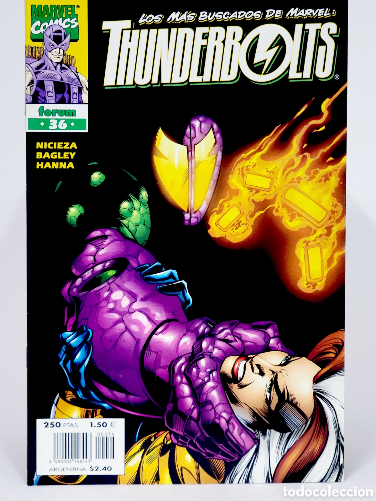 C&oacute;mics: C&Oacute;MIC THUNDERBOLTS 36 VOL.1 FORUM MARVEL VOLUMEN GRAPA DE KIOSCO