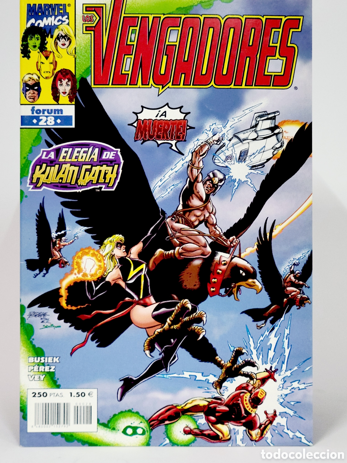 C&oacute;mics: C&Oacute;MIC LOS VENGADORES 28 VOL.3 FORUM MARVEL VOLUMEN GRAPA DE KIOSCO
