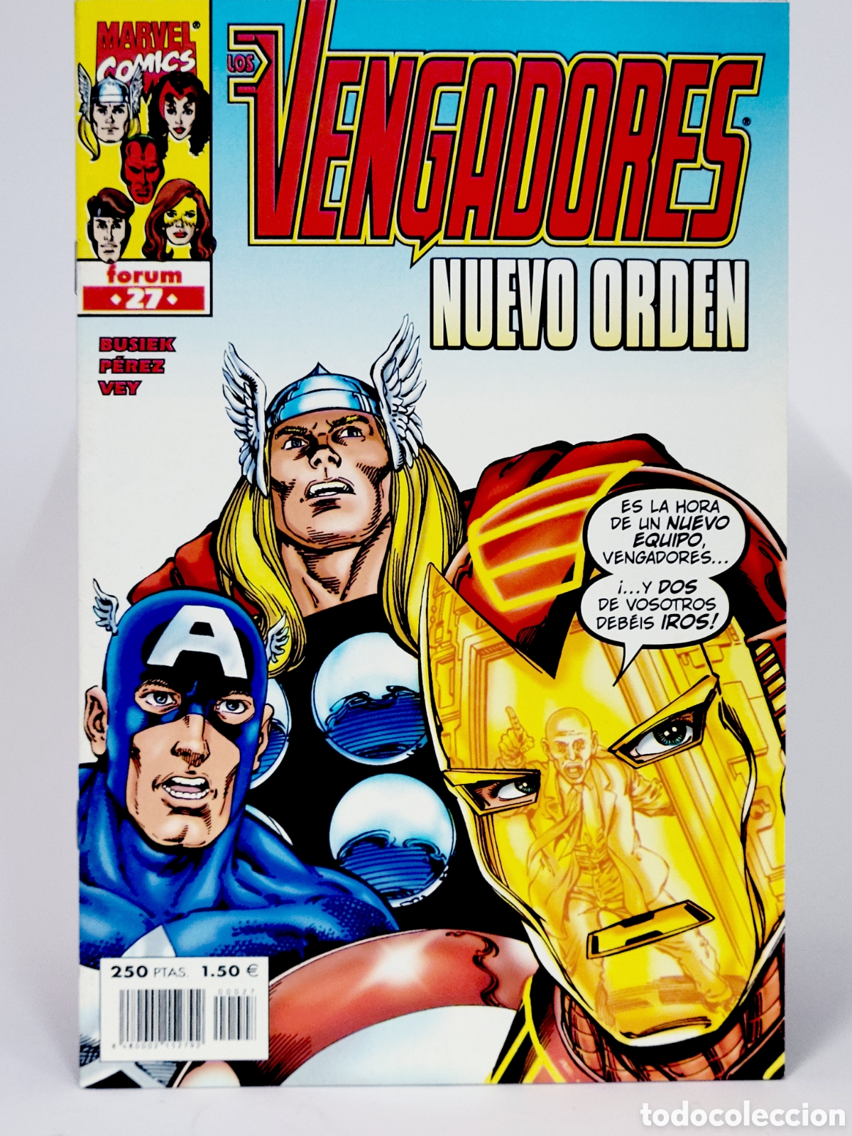 C&oacute;mics: C&Oacute;MIC LOS VENGADORES 27 VOL.3 FORUM MARVEL VOLUMEN GRAPA DE KIOSCO