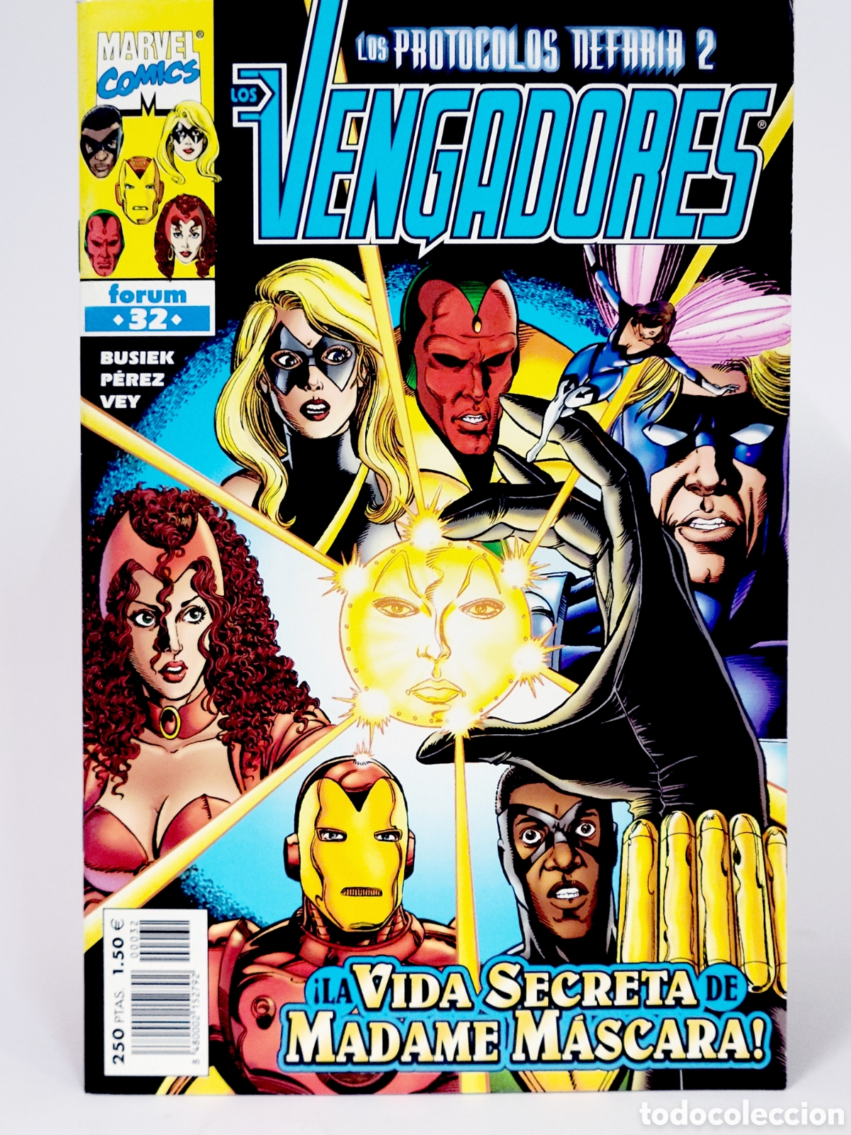 C&oacute;mics: C&Oacute;MIC LOS VENGADORES 32 VOL.3 FORUM MARVEL VOLUMEN GRAPA DE KIOSCO