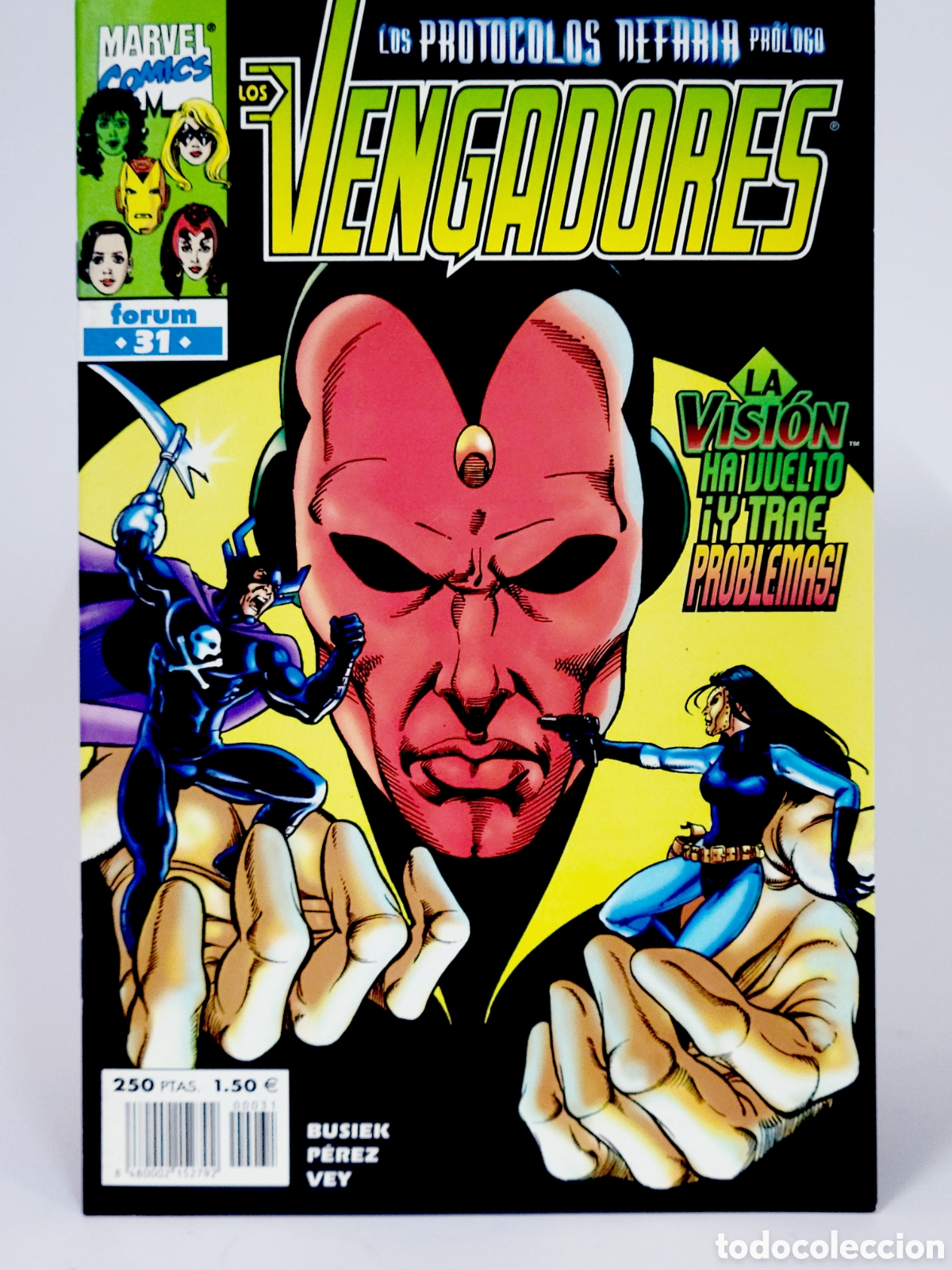 C&oacute;mics: C&Oacute;MIC LOS VENGADORES 31 VOL.3 FORUM MARVEL VOLUMEN GRAPA DE KIOSCO