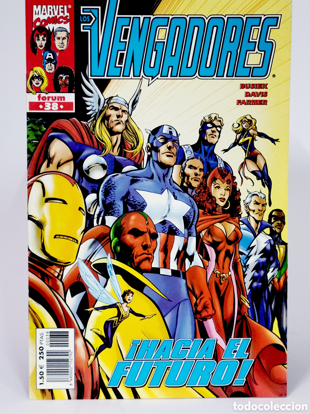 C&oacute;mics: C&Oacute;MIC LOS VENGADORES 38 VOL.3 FORUM MARVEL VOLUMEN GRAPA DE KIOSCO