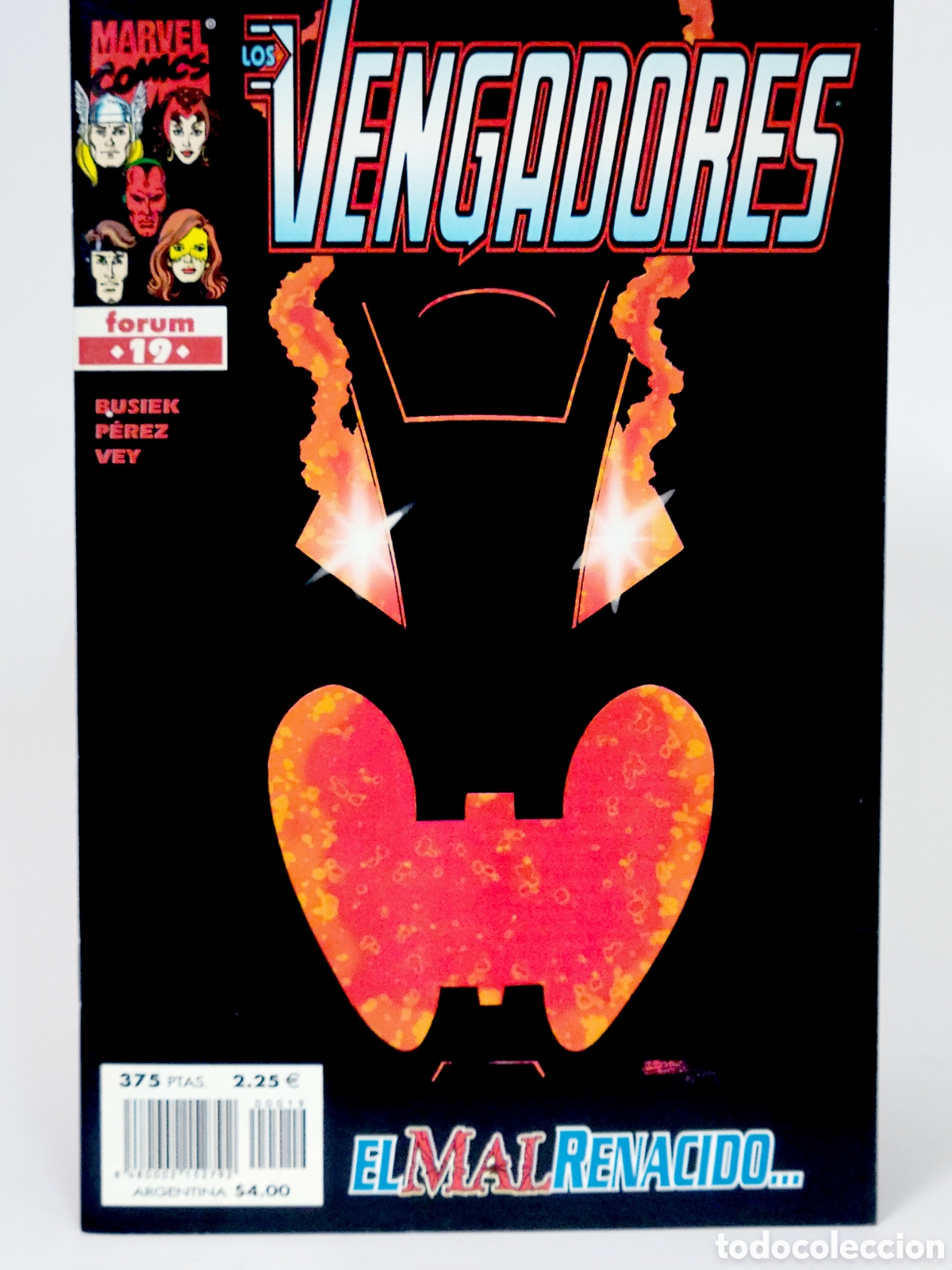 C&oacute;mics: C&Oacute;MIC LOS VENGADORES 19 VOL.3 FORUM MARVEL VOLUMEN GRAPA DE KIOSCO