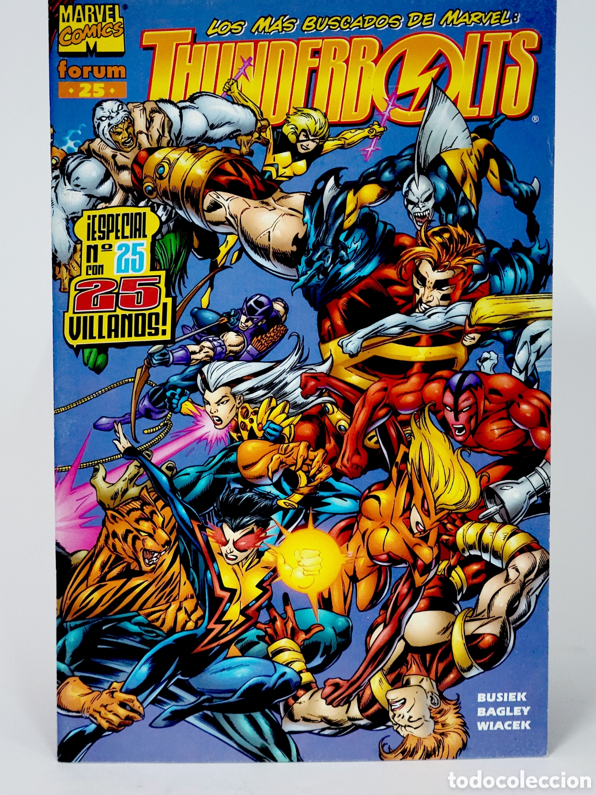 C&oacute;mics: C&Oacute;MIC THUNDERBOLTS 25 VOL.1 FORUM MARVEL VOLUMEN GRAPA EXCELENTE ESTADO