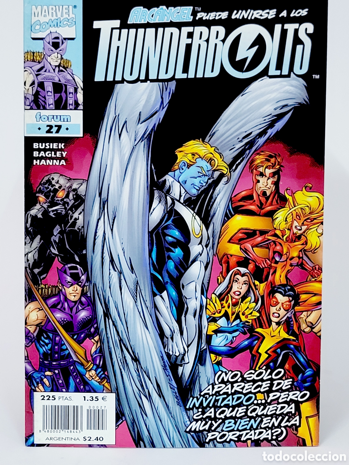 C&oacute;mics: C&Oacute;MIC THUNDERBOLTS 27 VOL.1 FORUM MARVEL VOLUMEN GRAPA EXCELENTE ESTADO