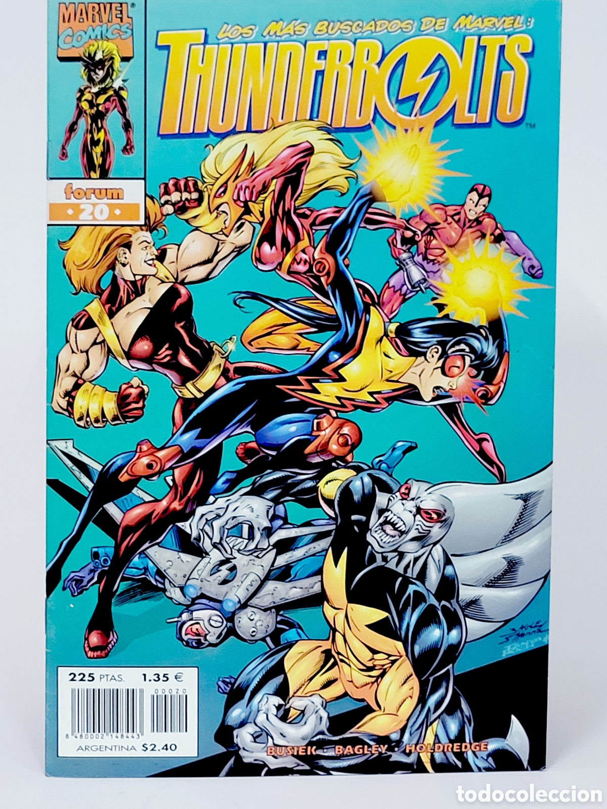 C&oacute;mics: C&Oacute;MIC THUNDERBOLTS 20 VOL.1 FORUM MARVEL VOLUMEN GRAPA EXCELENTE ESTADO
