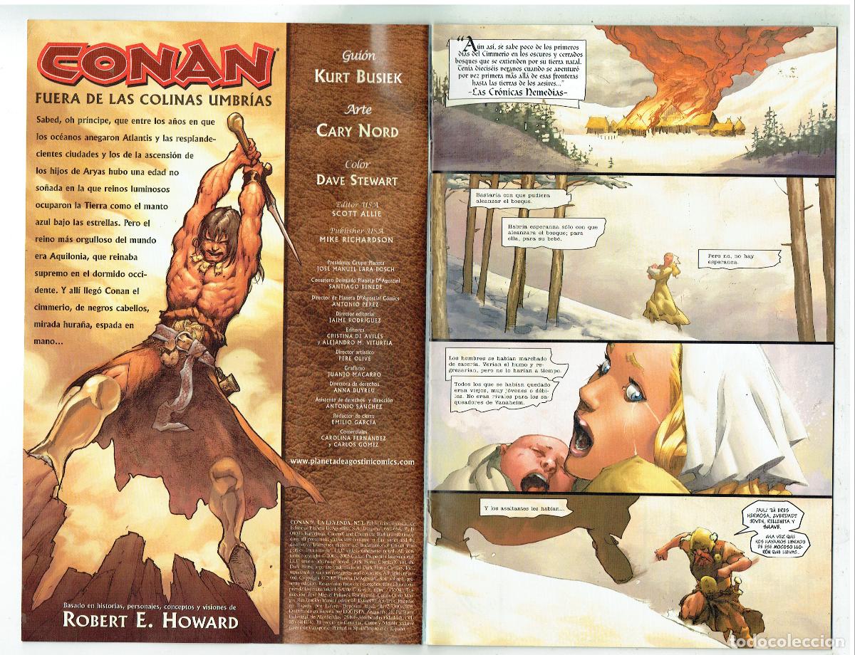 C&oacute;mics: CONAN. LA LEYENDA. N&ordm; 1. (B/48.3 RUM) - Foto 2