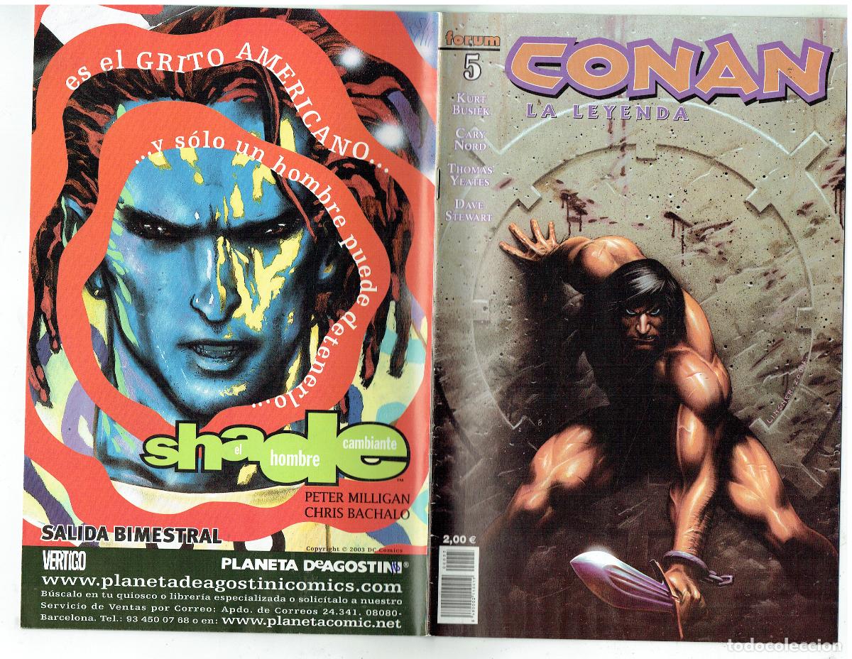 C&oacute;mics: CONAN. LA LEYENDA. N&ordm; 5. (B/48.3 RUM) - Foto 2