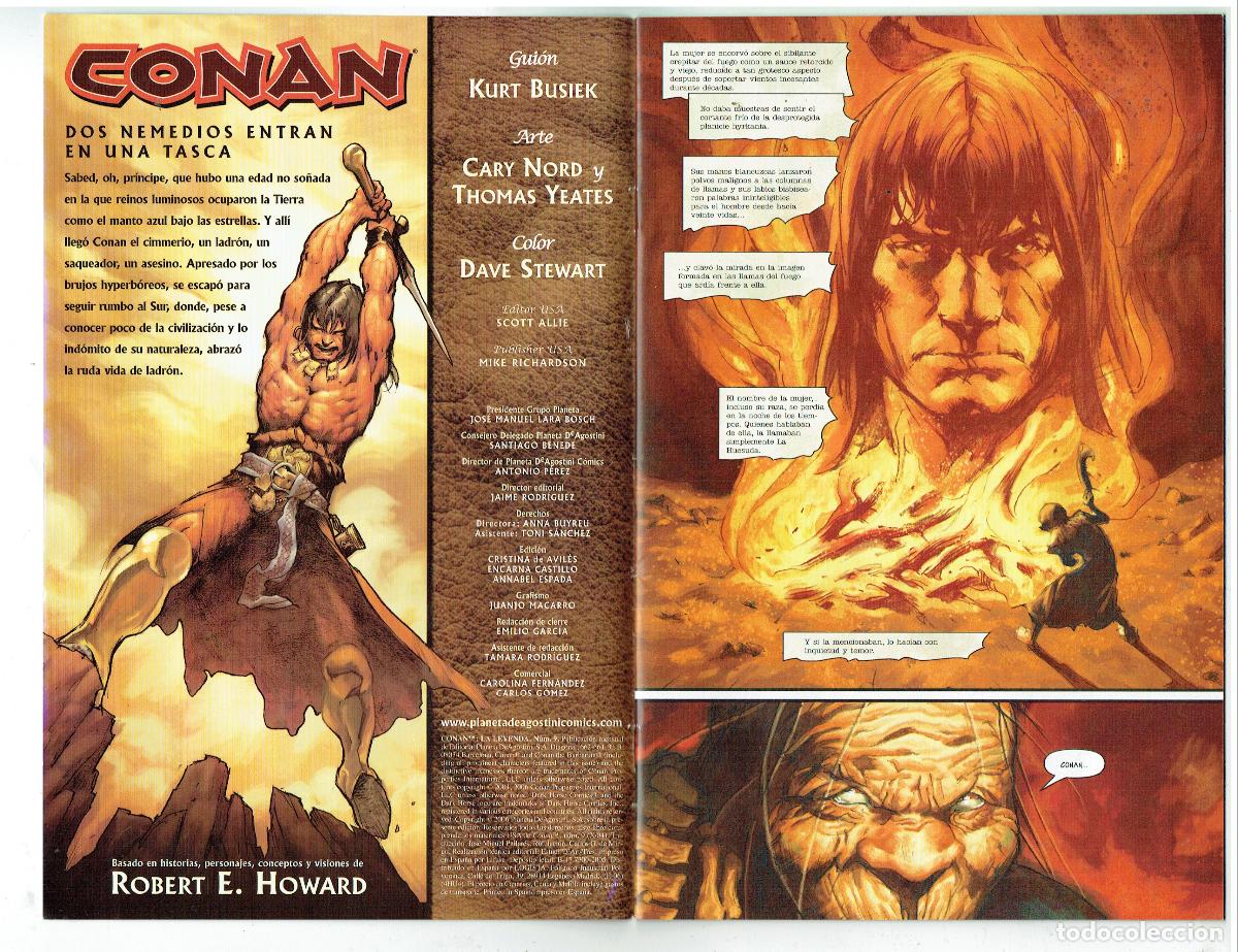 C&oacute;mics: CONAN. LA LEYENDA. N&ordm; 9. (B/48.3 RUM) - Foto 2