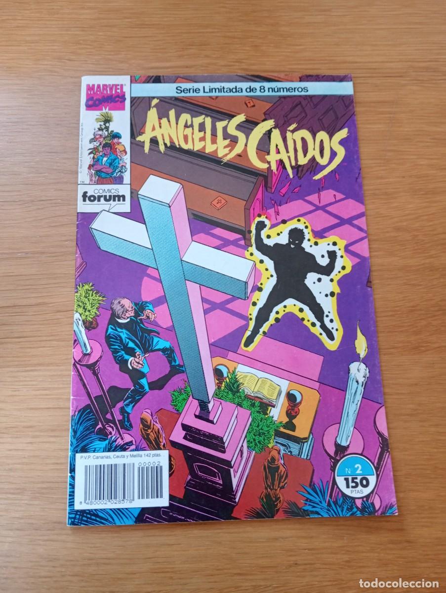 Fumetti: &Aacute;NGELES CA&Iacute;DOS N.&ordm; 2 (DE 8). SEGUIR&Eacute; EL CAMINO DE ARRIBA&hellip; GRAPA. FORUM. MARVEL. 1991.