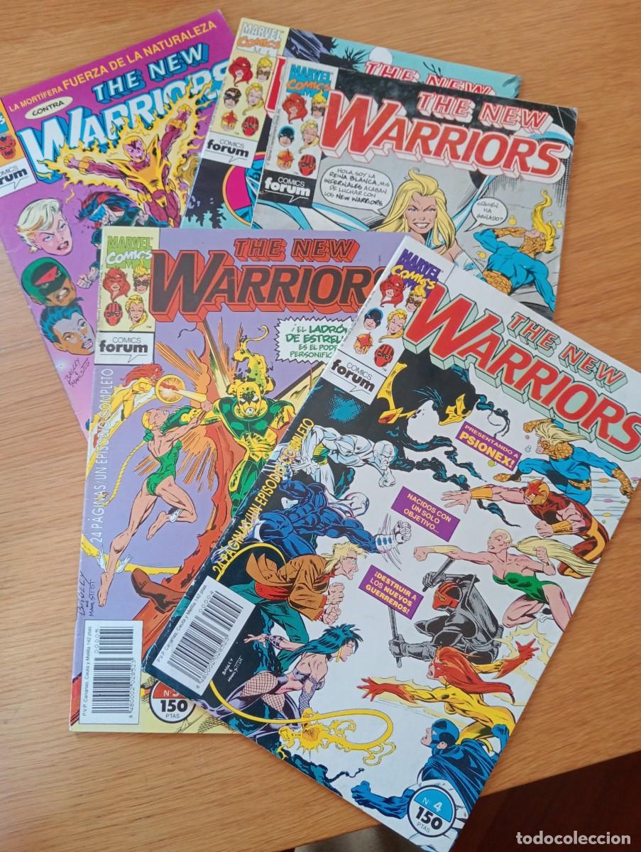 Fumetti: LOTE CON 5 EJEMPLARES DE THE NEW WARRIORS VOL. 1 (DE 47). GRAPA. FORUM. MARVEL. 1992.