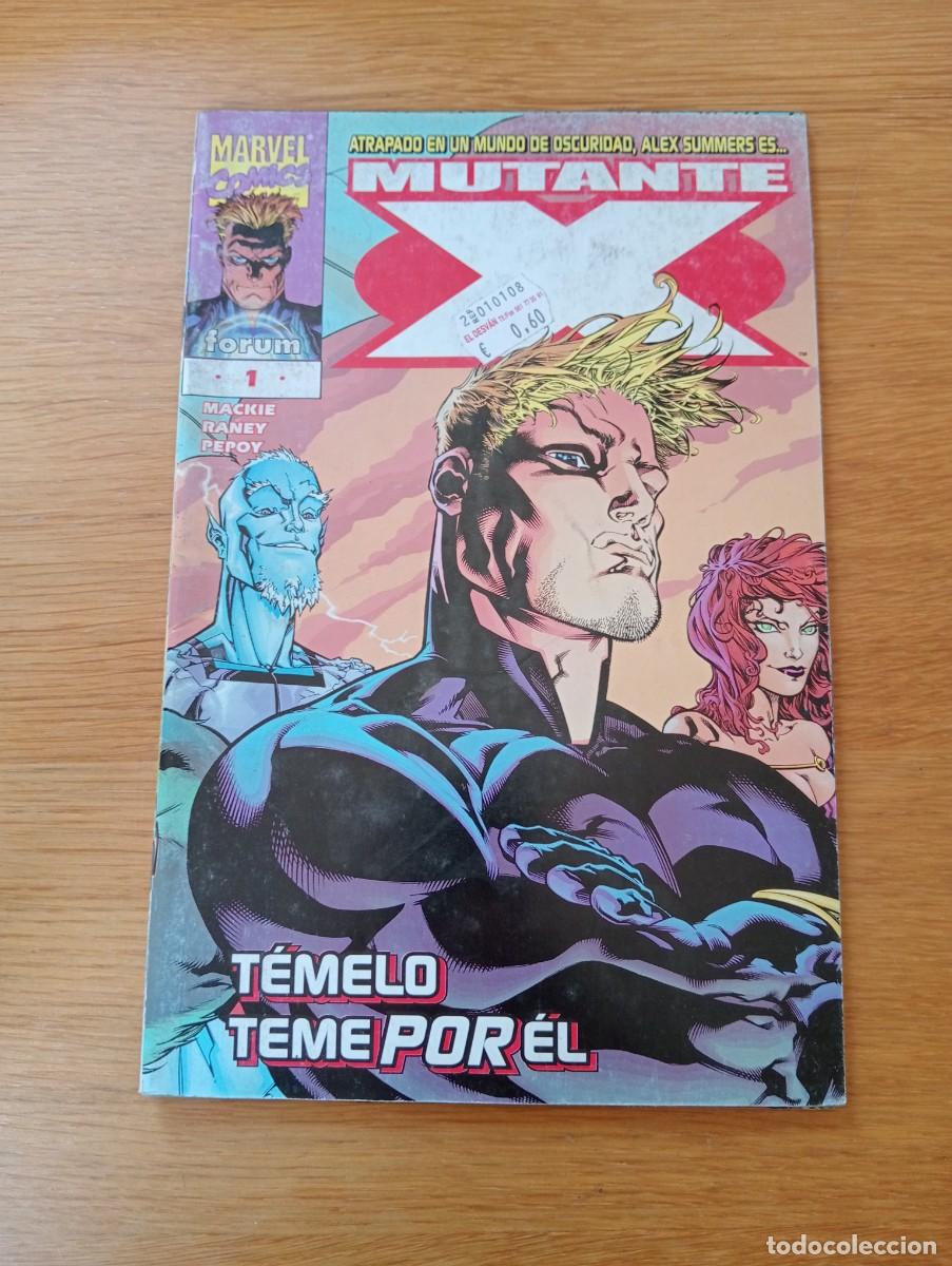C&oacute;mics: LOTE CON DOS EJEMPLARES DE MUTANTE X (DE 10).. GRAPA. FORUM. MARVEL. 1999 &ndash; 2000. - Foto 2