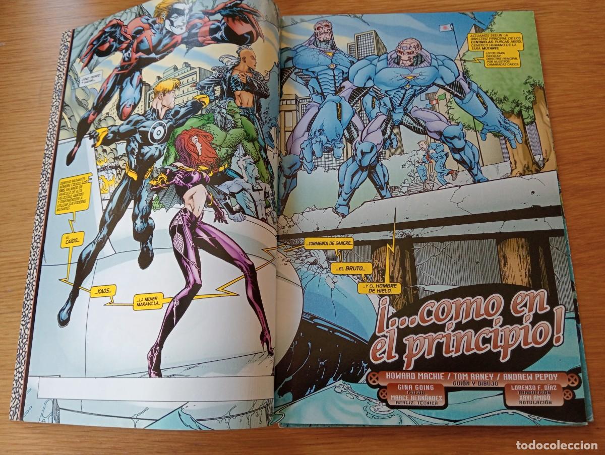 C&oacute;mics: LOTE CON DOS EJEMPLARES DE MUTANTE X (DE 10).. GRAPA. FORUM. MARVEL. 1999 &ndash; 2000. - Foto 4