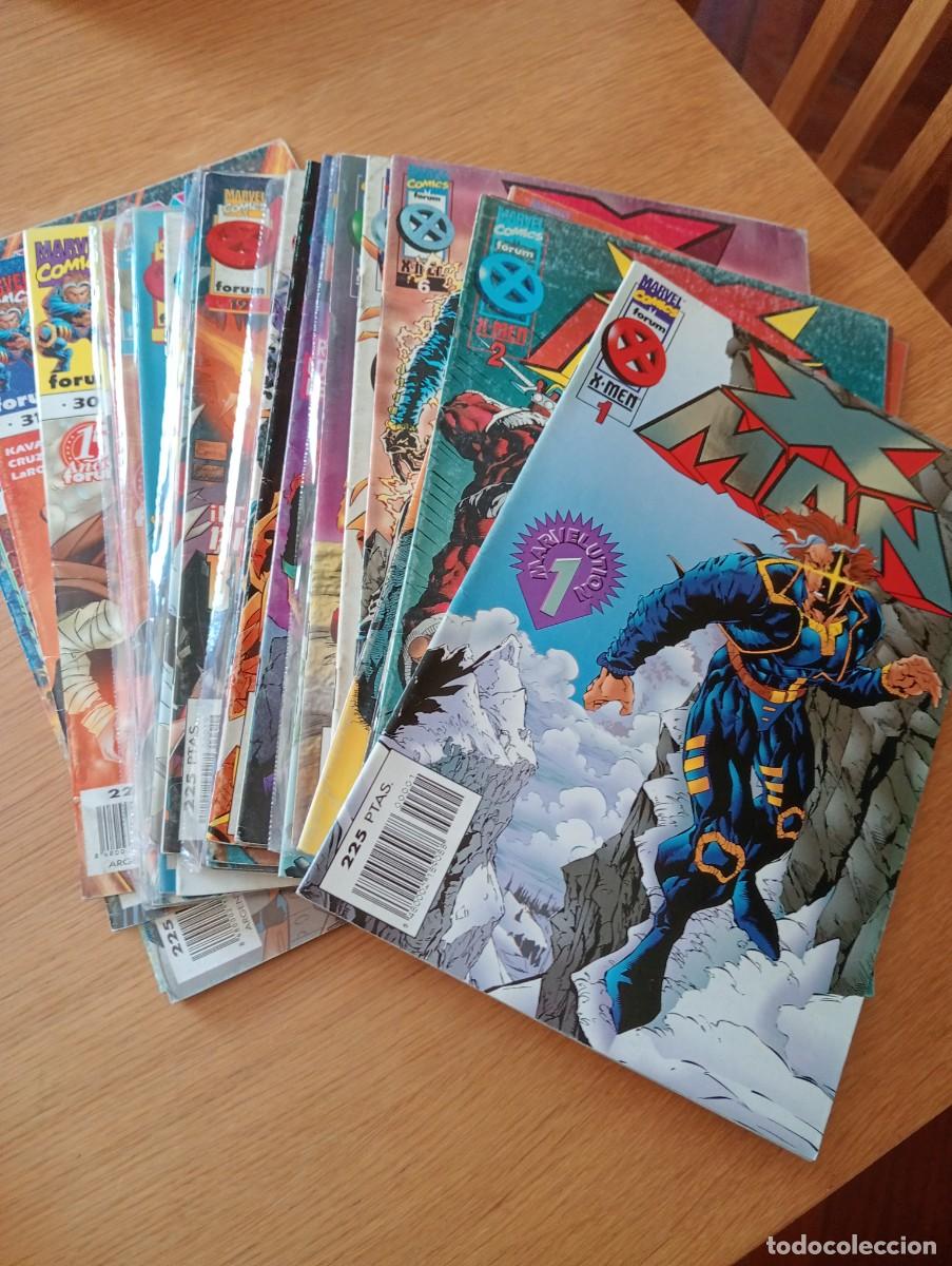 C&oacute;mics: LOTE CON 32 EJEMPLARES DE X MAN VOL. 2 (DE 49). GRAPA. FORUM. MARVEL. 1996 &ndash; 99.