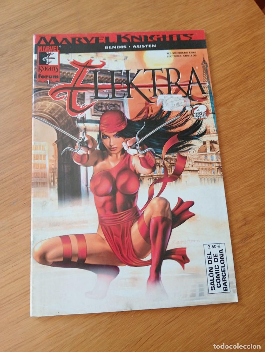 C&oacute;mics: ELEKTRA: MARVEL KNIGHTS N.&ordm; 1 (DE 27). EL LIBRO DEL SAMURAI. GRAPA. FORUM. MARVEL. 2002.