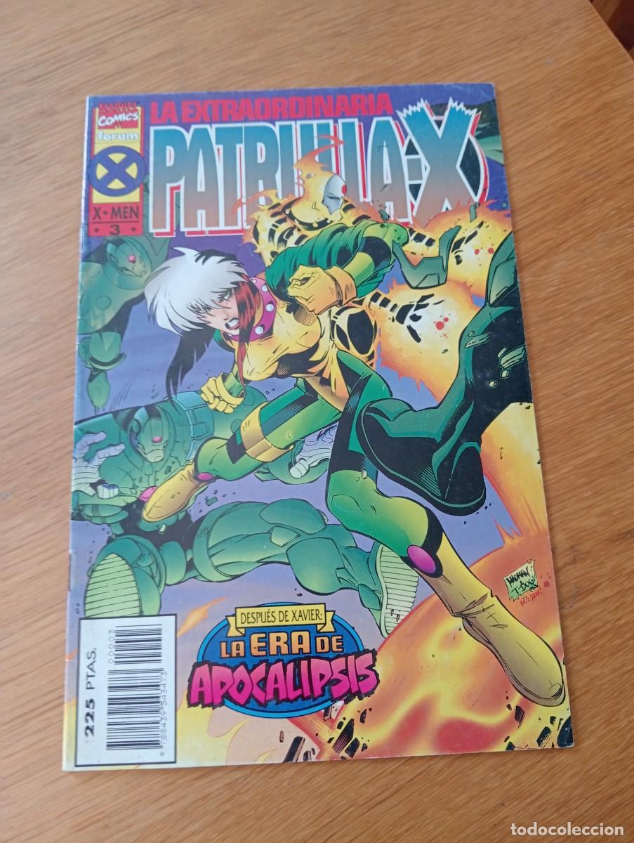 Fumetti: LA EXTRAORDINARIA PATRULLA X VOL. 1 N.&ordm; 3 (DE 4). LA ERA DE APOCALIPSIS. GRAPA. FORUM. MARVEL. 1995.