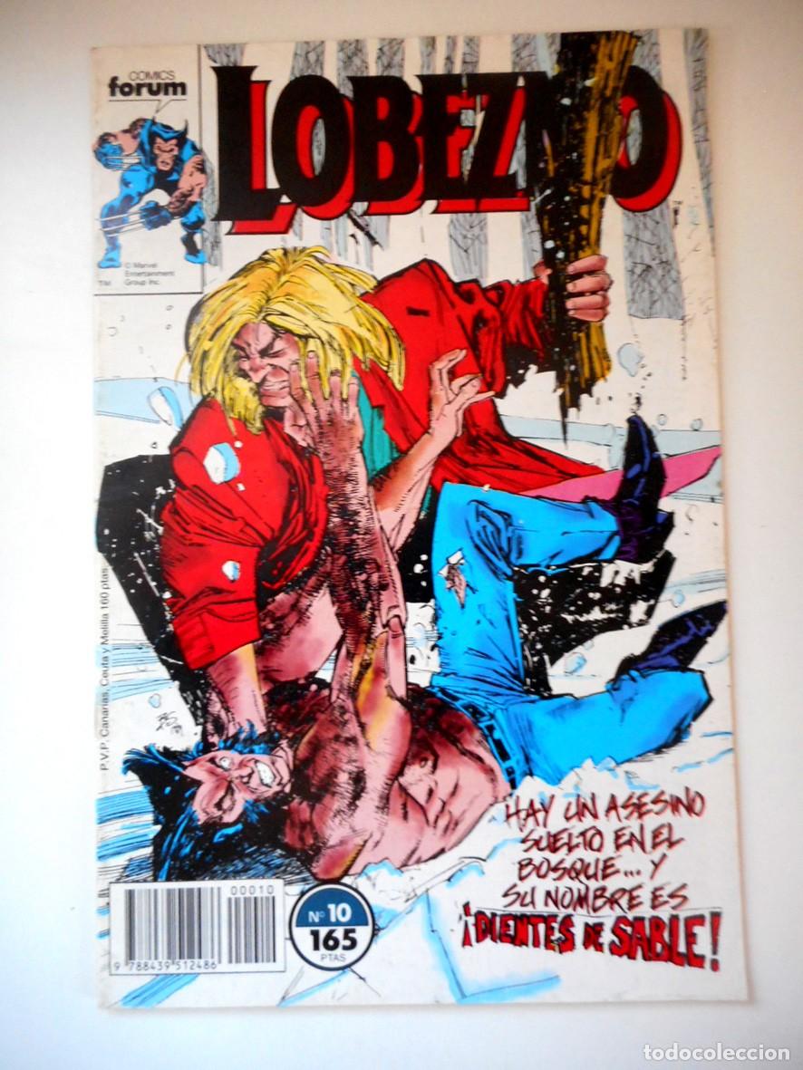 C&oacute;mics: LOBEZNO N&ordm;10 -24 HORAS - (FORUM -MARZO 1990) CHRIS CLAREMONT - JOHN BUSCEMA