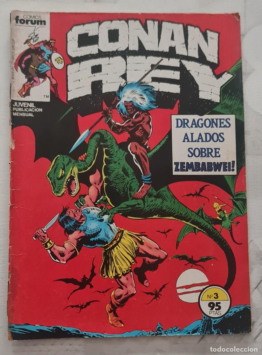 C&oacute;mics: CONAN REY n&ordm; 3 de 66. Comics Forum 1985