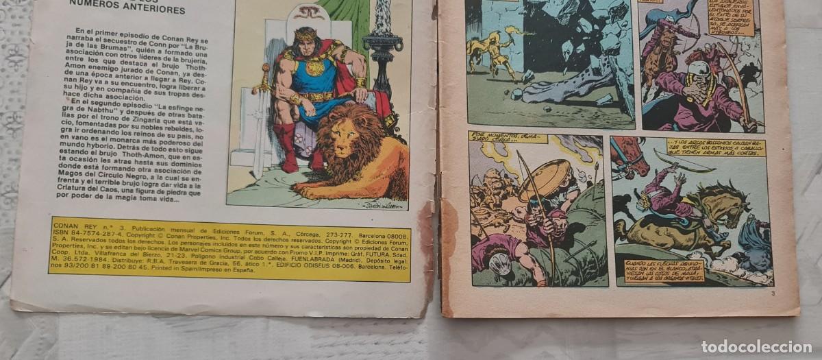 C&oacute;mics: CONAN REY n&ordm; 3 de 66. Comics Forum 1985 - Foto 3