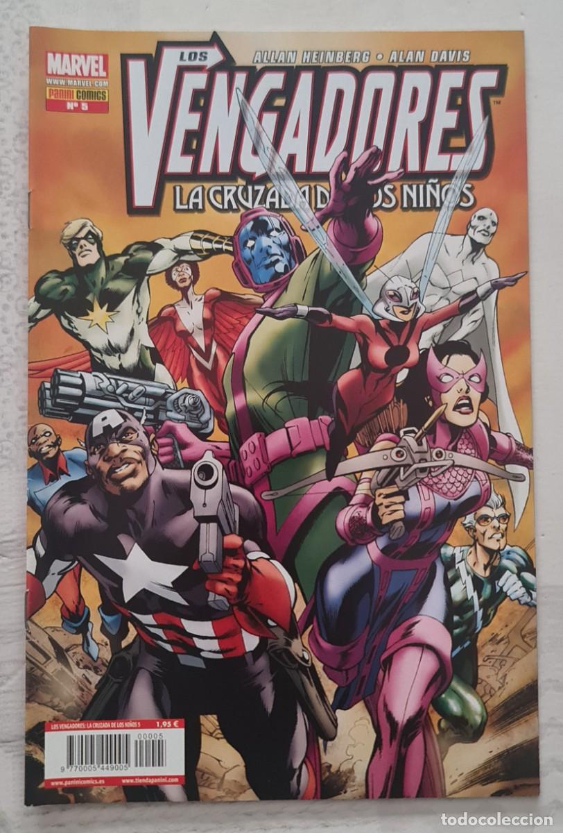 C&oacute;mics: LOS VENGADORES: LA CRUZADA DE LOS NI&Ntilde;OS N&ordm; 5 de 10. Panini Comics 2012