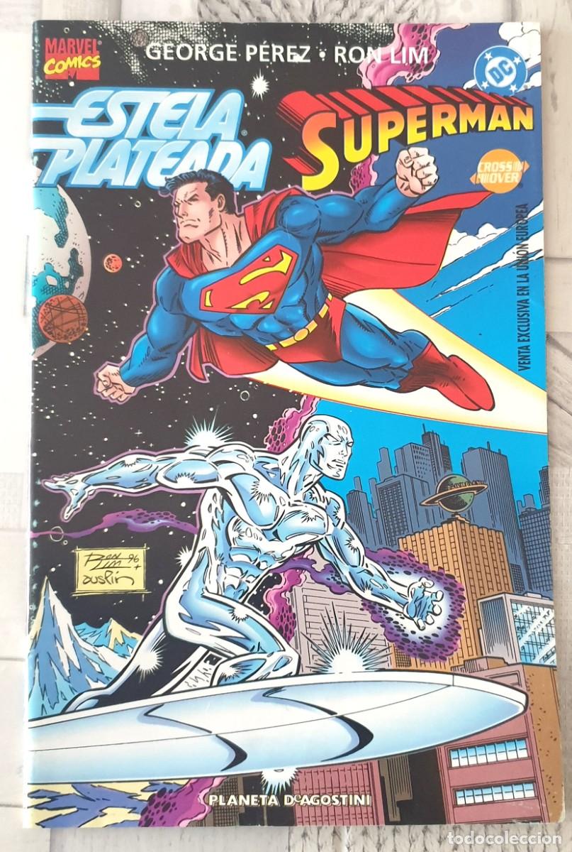C&oacute;mics: ESTELA PLATEADA VS SUPERMAN. Numero unico. Comics Forum 1997