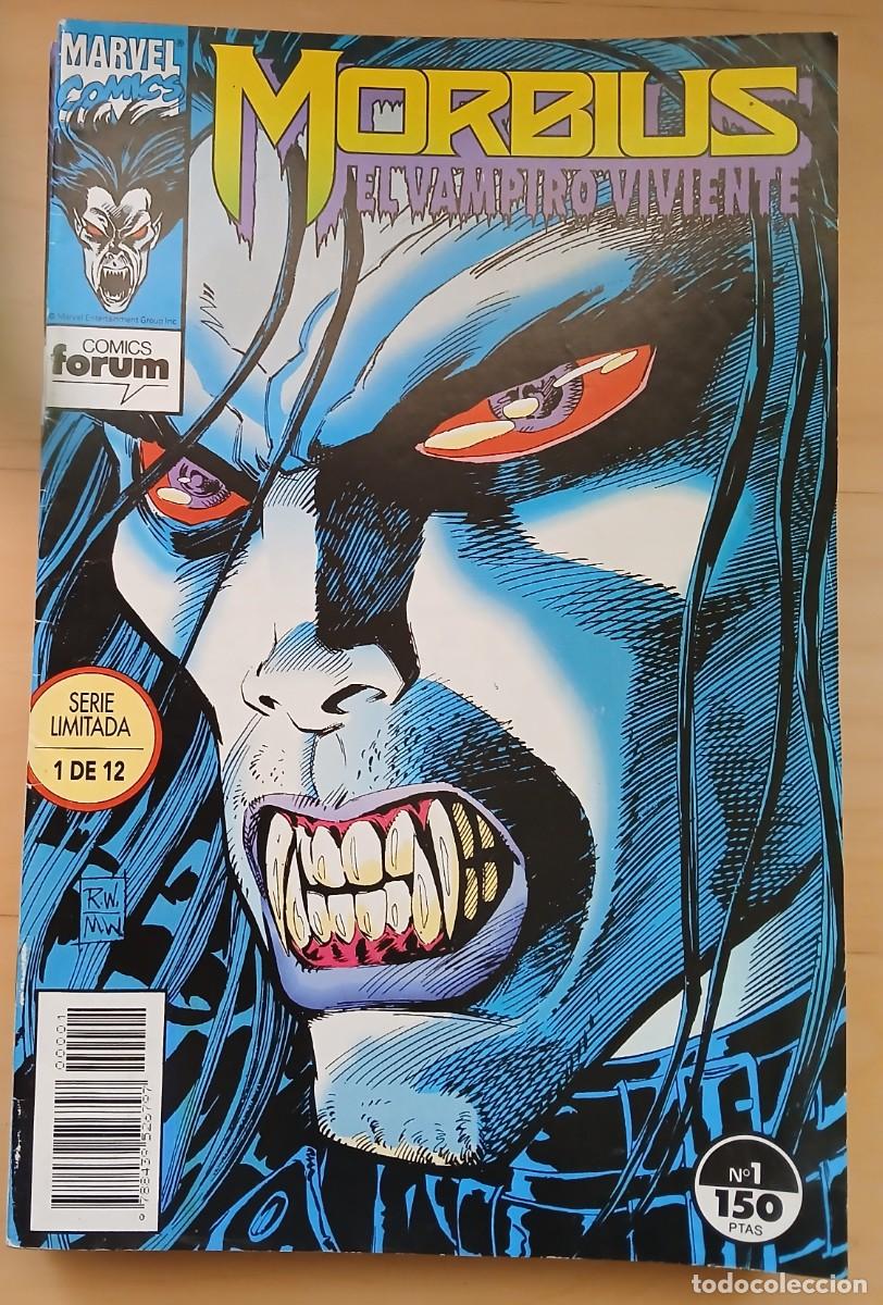 C&oacute;mics: Morbius, el Vampiro Viviente de F&oacute;rum, serie limitada de 12 n&uacute;meros - 1992