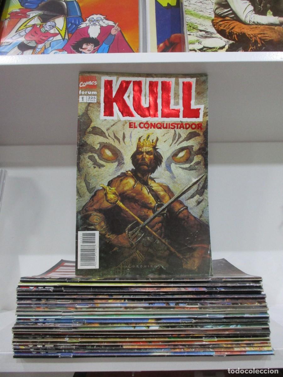 C&oacute;mics: COLECCION COMPLETA - KULL EL CONQUISTADOR - 21 NUMEROS - FORUM / MARVEL