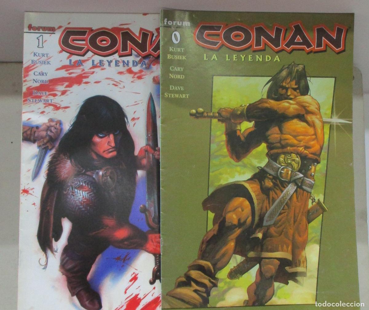 Fumetti: COLECCION COMPLETA - CONAN LA LEYENDA - 41 NUMEROS - DEL 0 AL 40- FORUM / MARVEL