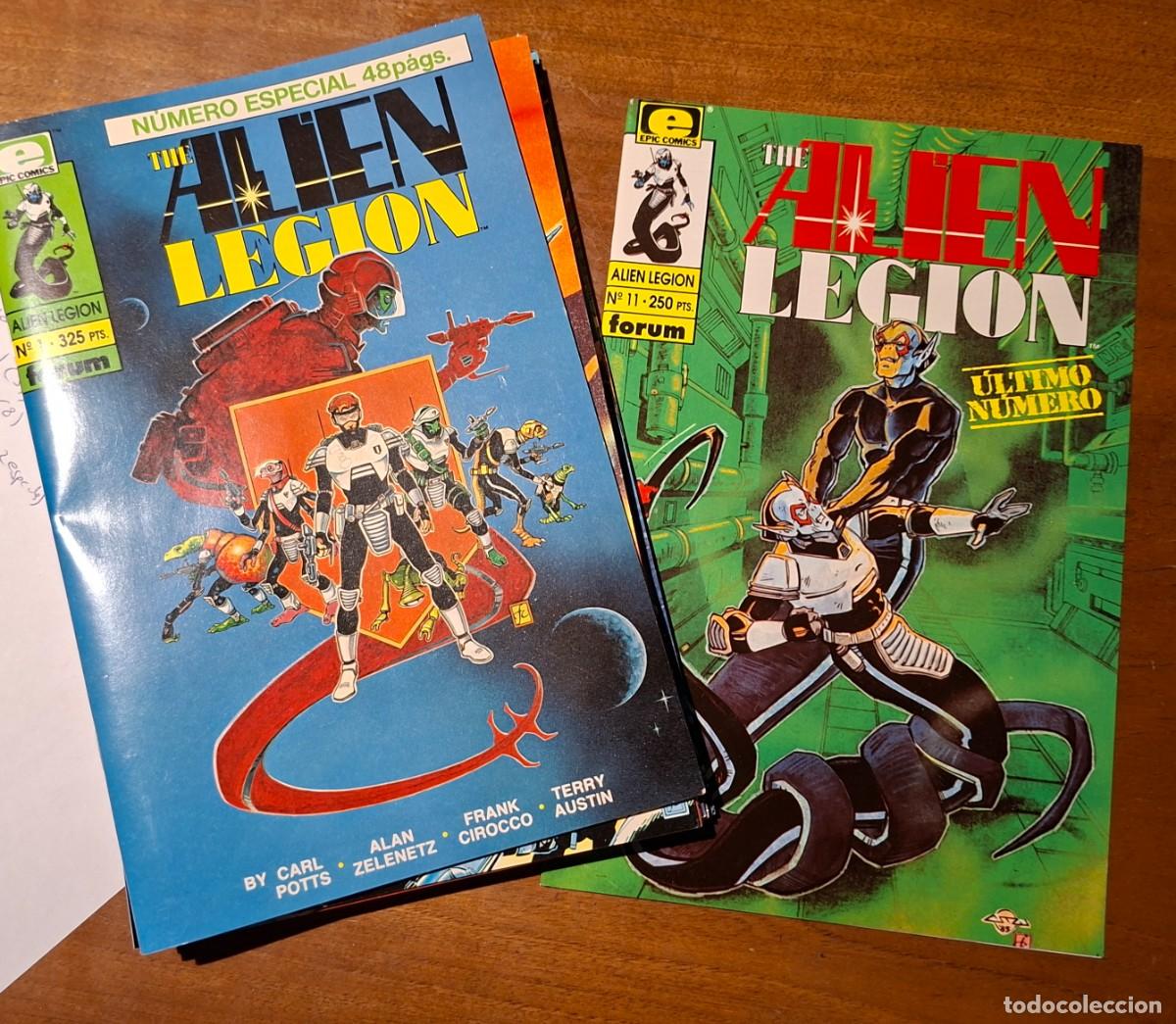 C&oacute;mics: The Alien Legion - 11 ejemplares - Completa