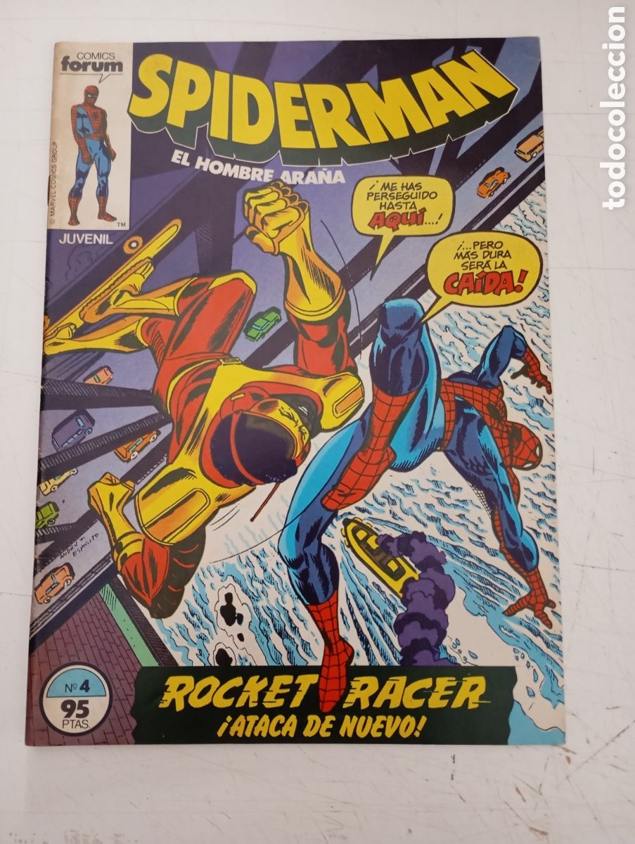 C&oacute;mics: SPIDERMAN VOL.1 N&ordm; 4 - PRIMERA EDICI&Oacute;N -