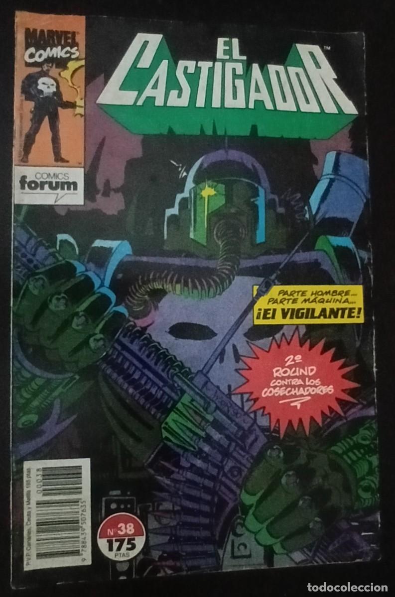 C&oacute;mics: EL CASTIGADOR-FORUM- N&ordm; 38 -EXO ESQUELETO-M. BARON-JIM LEE-1991-CASI CORRECTO-DIF&Iacute;CIL-VEA-LEA-1651