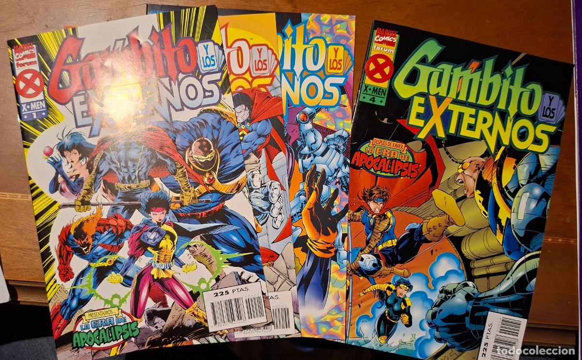 C&oacute;mics: Gambito y los Externos - 4 ejemplares - Completa