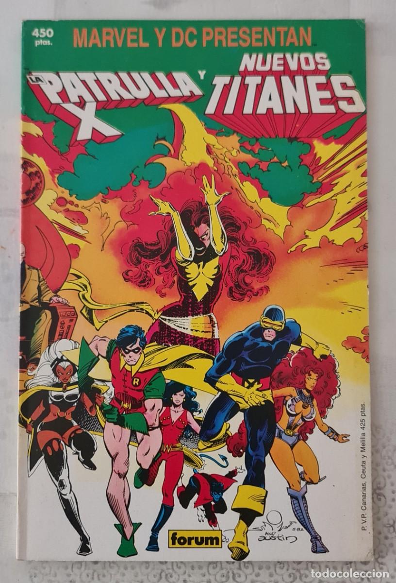 C&oacute;mics: Colecci&oacute;n PRESTIGIO V1 2 de 75 LA PATRULLA X Y NUEVOS TITANES Chris Claremont Walt Simonson. Forum
