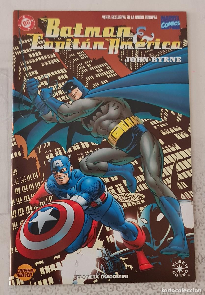 C&oacute;mics: BATMAN / CAPITAN AMERICA de John Byrne. Numero unico. World Comics 1997