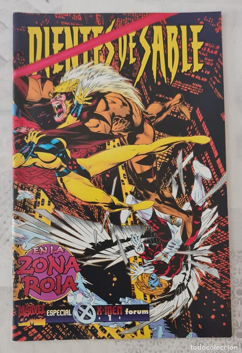 C&oacute;mics: ESPECIAL DIENTES DE SABLE de Fabian Nicieza. Numero unico. Comics Forum 1996